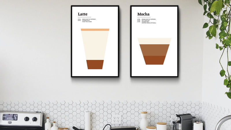 Koffie poster