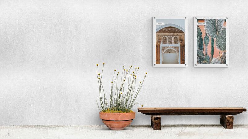 Fleur je tuin of balkon op met een schilderij voor buiten! - Walljar