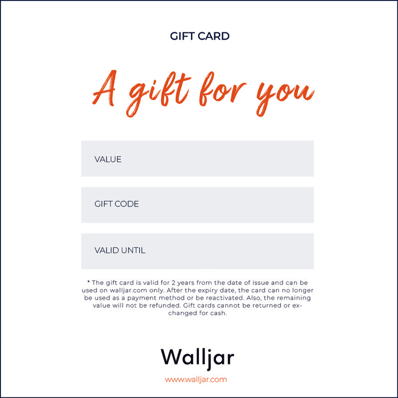 Chèque cadeau Walljar