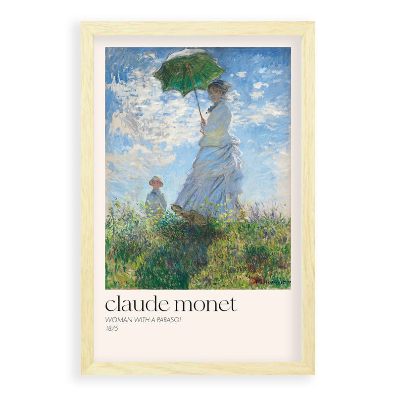 Claude Monet - Femme à l'ombrelle