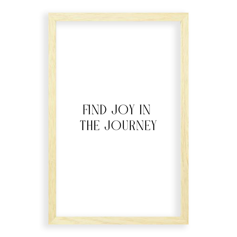 Find Joy In The Journey