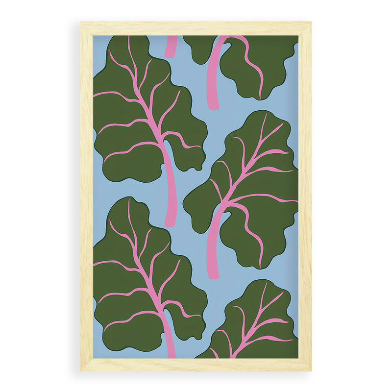 Funky Planten Illustratie