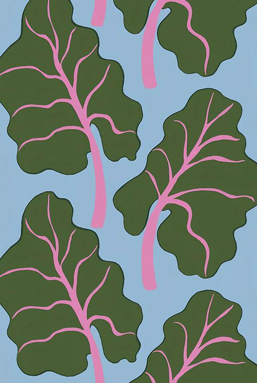 Funky Planten Illustratie