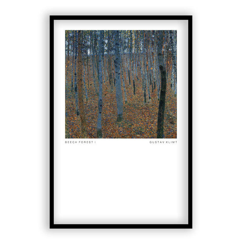 Gustav Klimt - Beech Grove I-Poster-Alluminium Lijst-Walljar