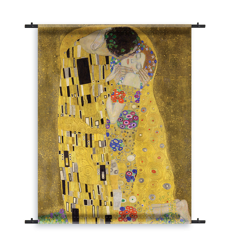 Wandkleed - Gustav Klimt - De Kus