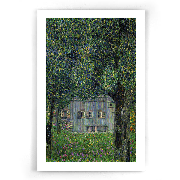 Gustav Klimt - Ferme en Haute-Autriche