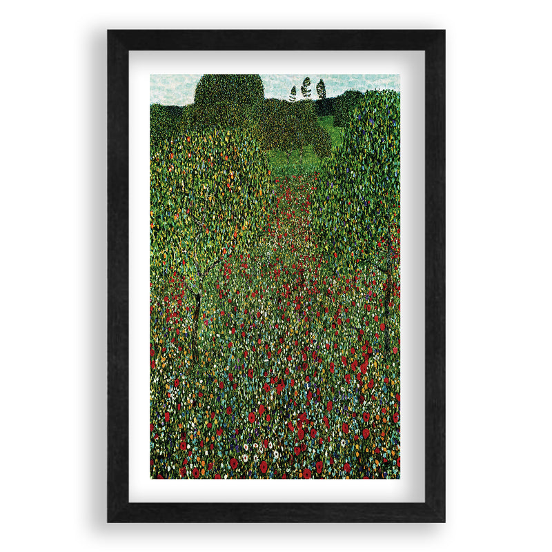 Gustav Klimt - Poppy Field
