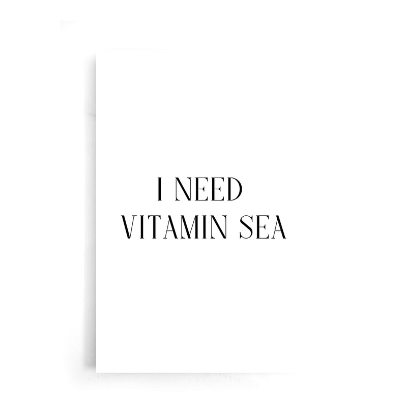 I Need Vitamin Sea