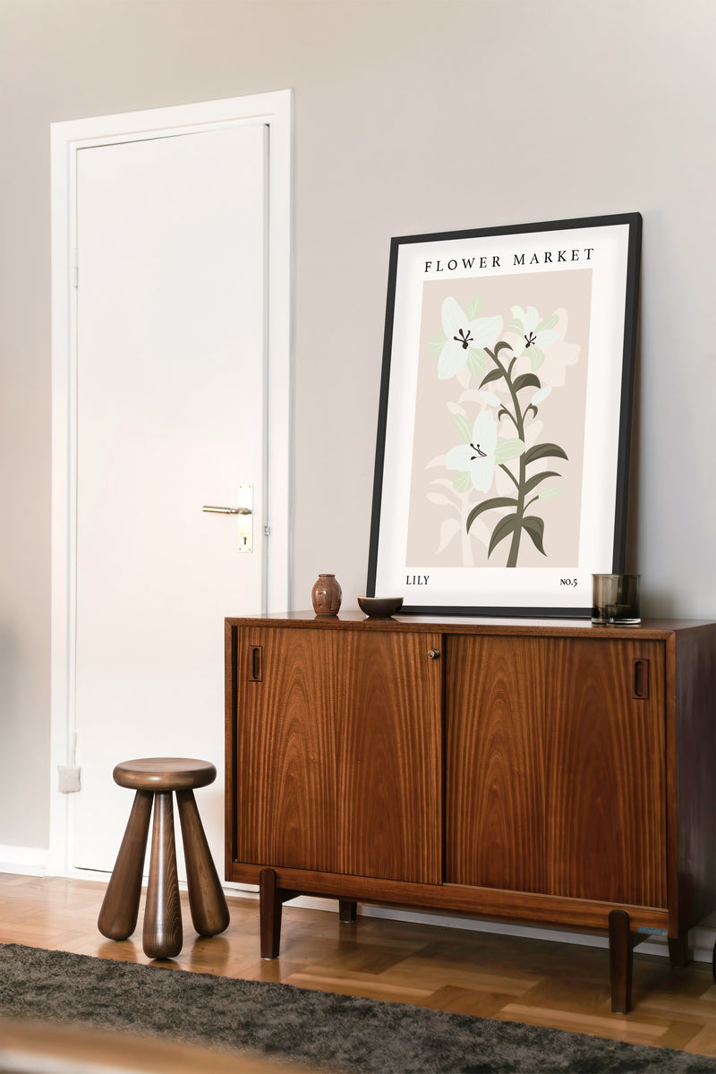 Flower Market Lily NO.5 | Mockup Poster