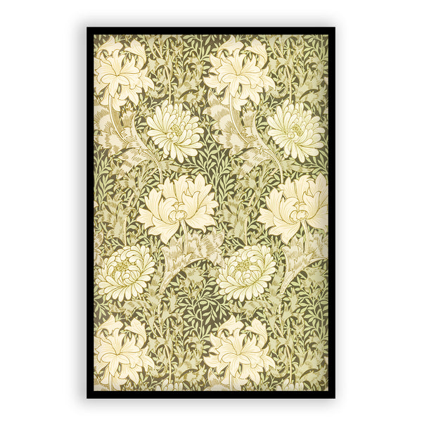 William Morris - Chrysanthemum - Without White Border