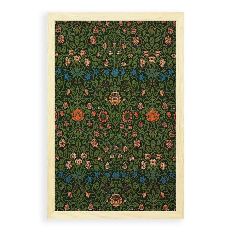 William Morris - Violet &amp; Columbine II - Sans bordure blanche