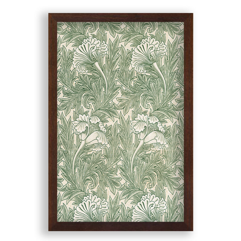 William Morris - Tulipe - Sans Bord Blanc