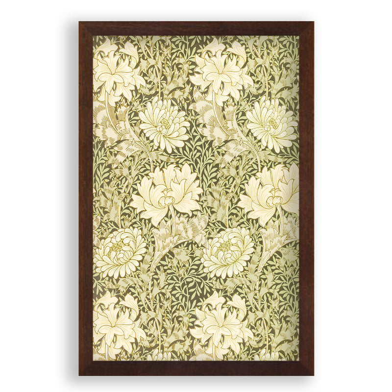 William Morris - Chrysanthemum - Without White Border