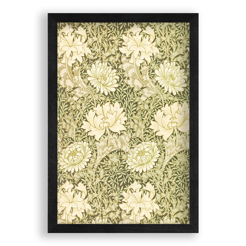 William Morris - Chrysanthemum - Without White Border