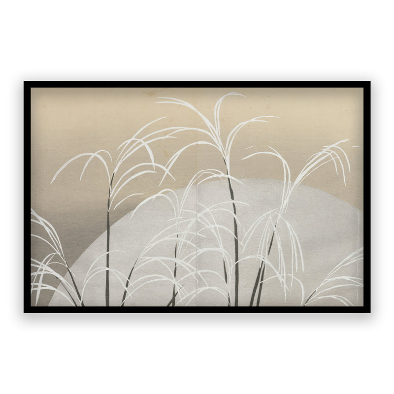 Kamisaka Sekka - Pampas Grass in Moonlight