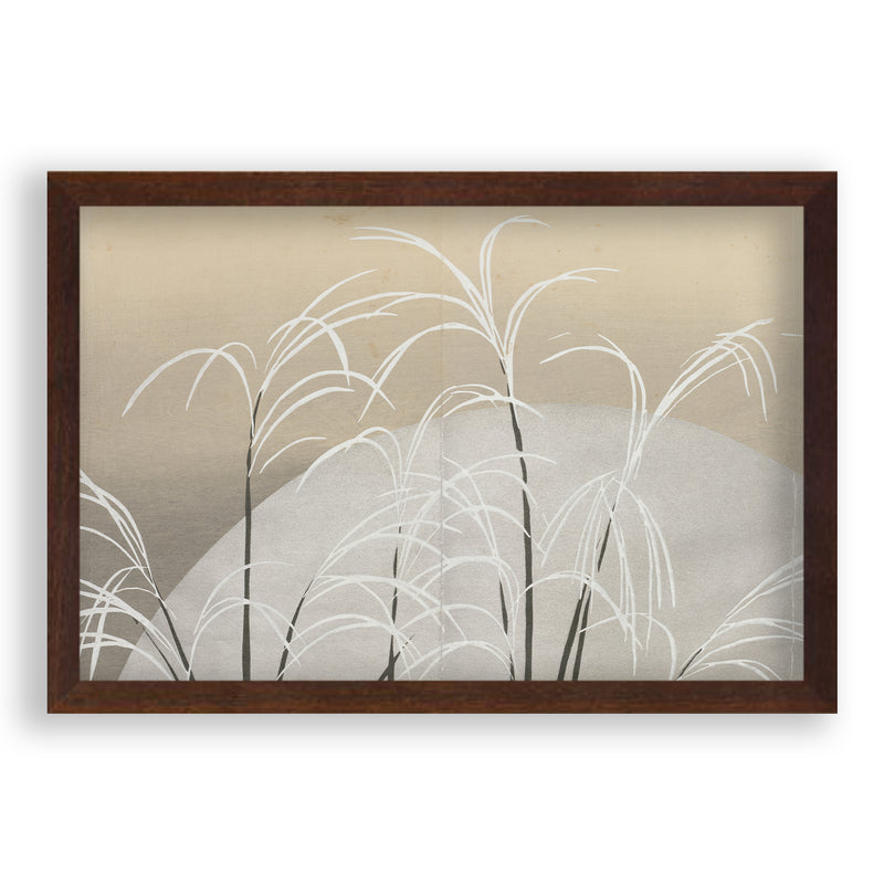 Kamisaka Sekka - Pampas Grass in Moonlight