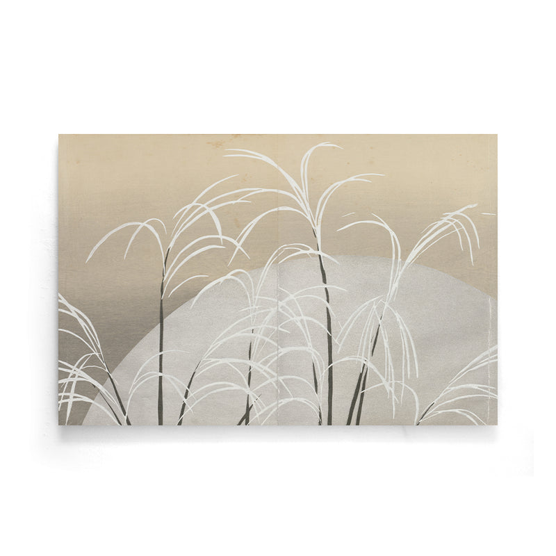 Kamisaka Sekka - Pampas Grass in Moonlight