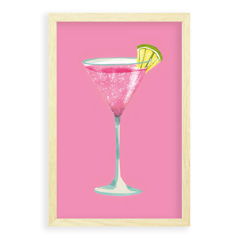 Roze Glitter Cocktail