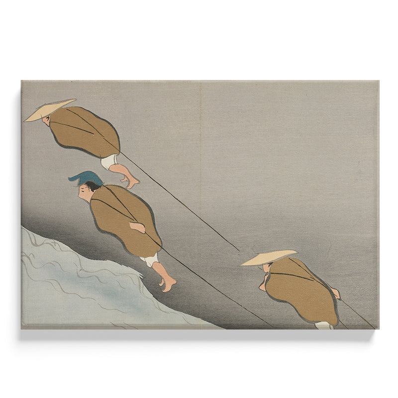 Kamisaka Sekka - Tugging Boats