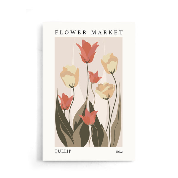 Flower Market Tullip NO.2 | Poster