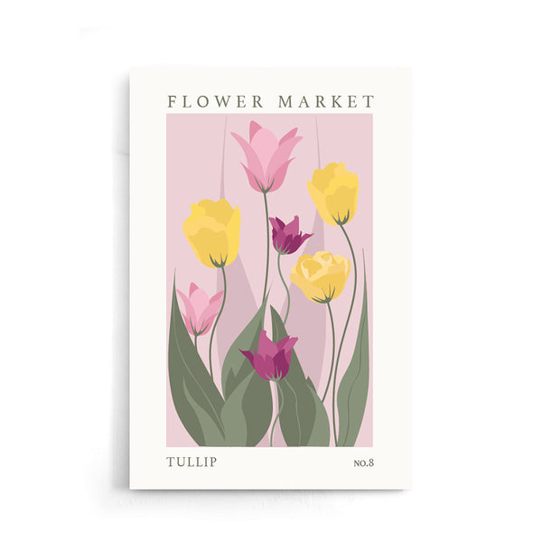 Flower Market Tullip NO.8 | Poster