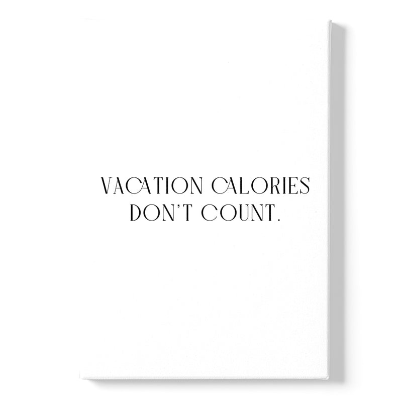 Vacation Calories Don't Count