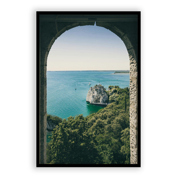 Poster with frame - 13 x 18 cm