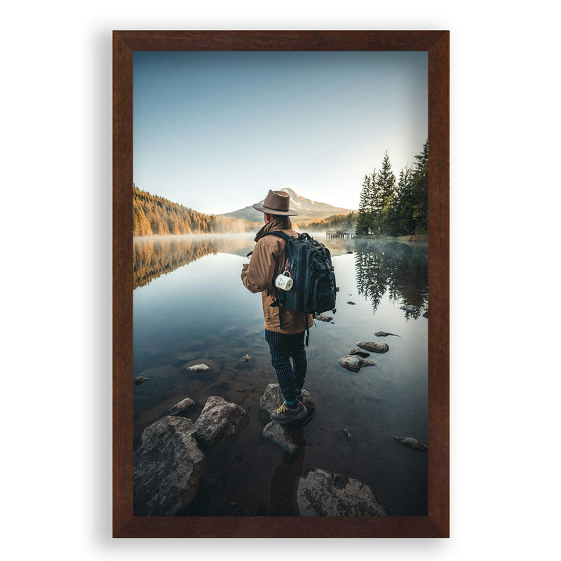 Poster with frame - 70 x 100 cm