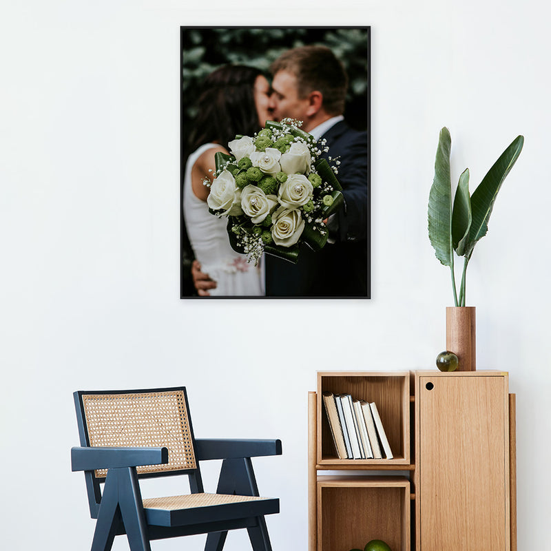 Poster with frame - 50 x 70 cm