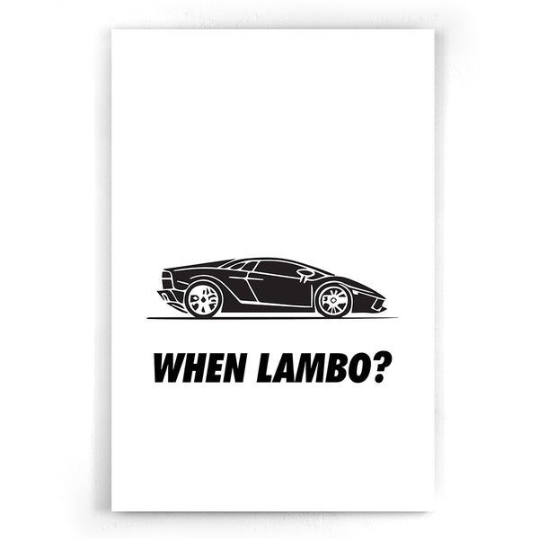 When Lambo?