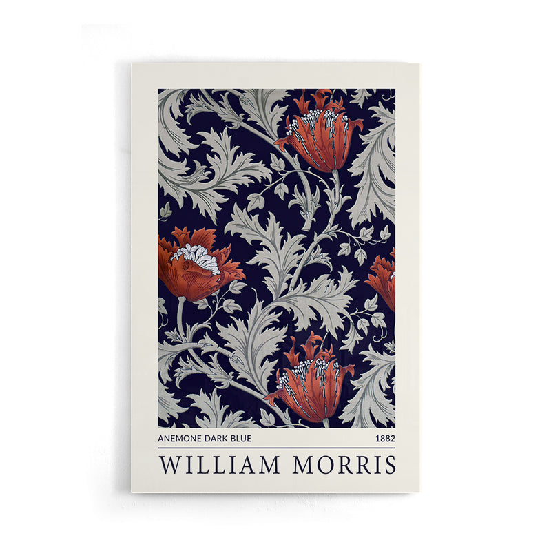 William Morris - Anémone Bleu Foncé