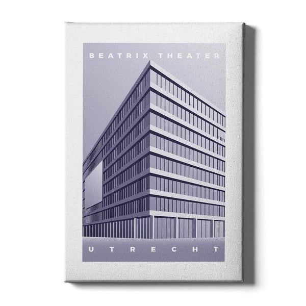 Beatrix Theater in Utrecht Canvas