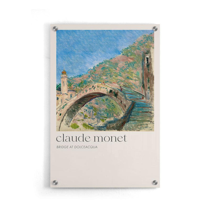 Claude Monet - Bridge at Dolceacqua - Walljar