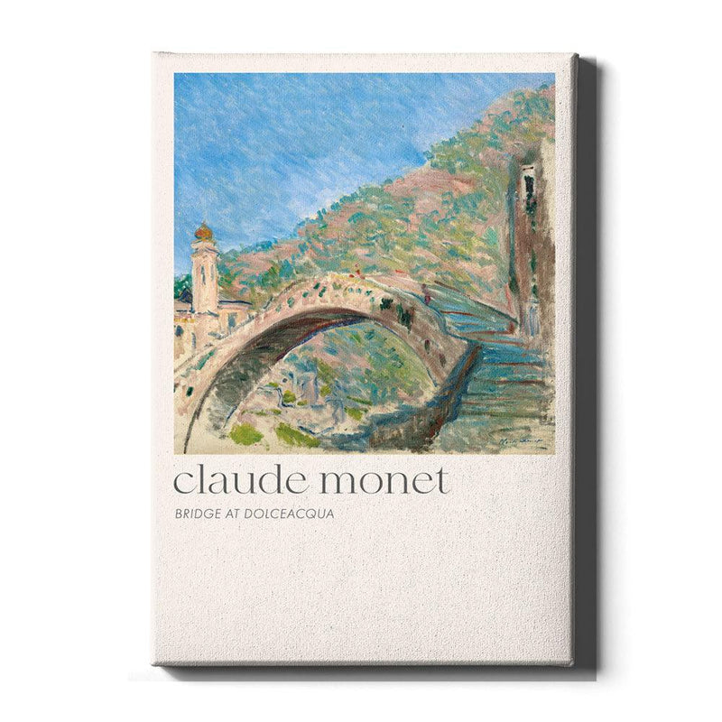 Claude Monet - Bridge at Dolceacqua - Walljar