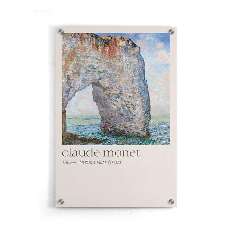 Claude Monet - The Manneporte near Étretat - Walljar