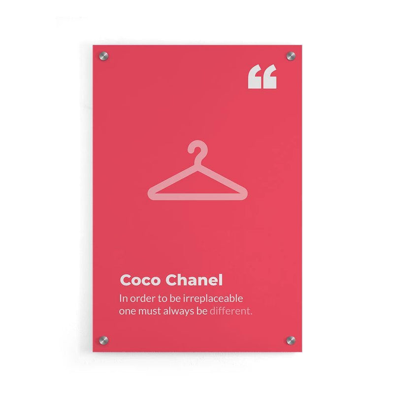 Coco Chanel poster