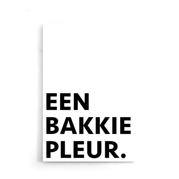 Een Bakkie Pleur - Walljar