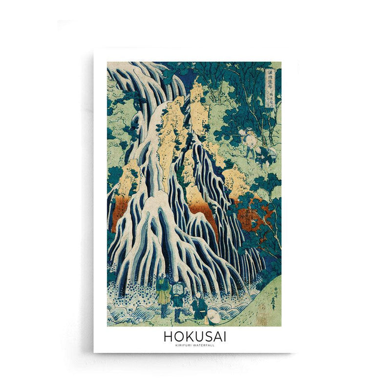Hokusai - Kirifuri Waterfall - Walljar