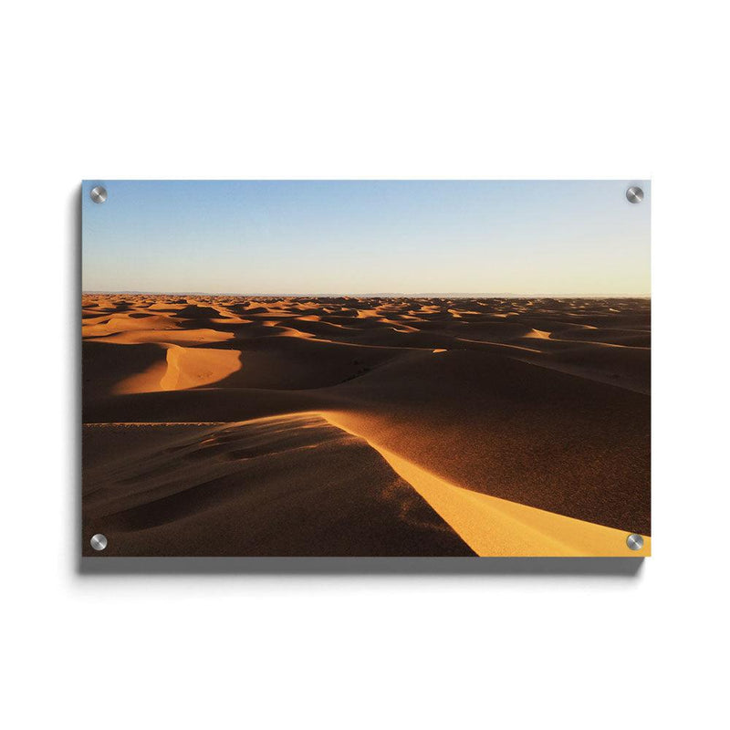 Horizon woestijn poster