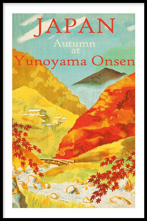 Japan Herfst - Walljar