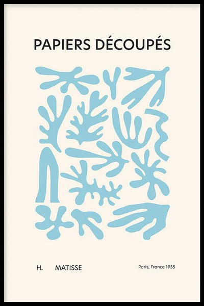 Matisse III - Blauw - Walljar