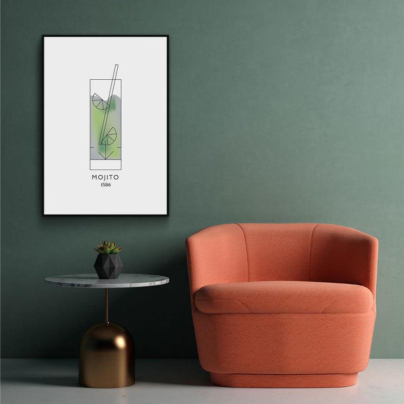 Mojito Cocktail poster - Walljar