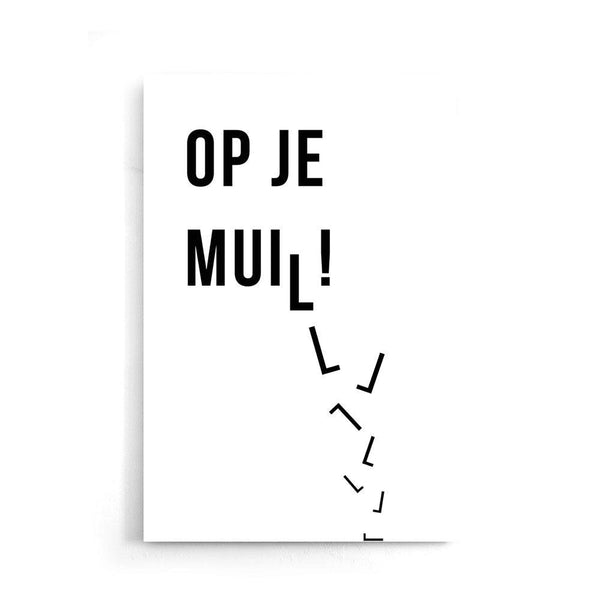 Op Je Muil - Walljar