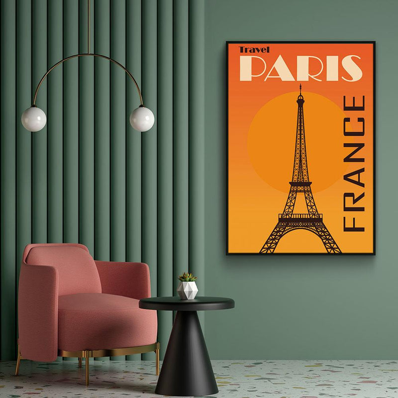 Paris Vintage Travel - Walljar