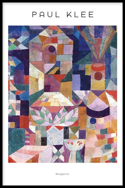 Paul Klee - Burggarten - Walljar