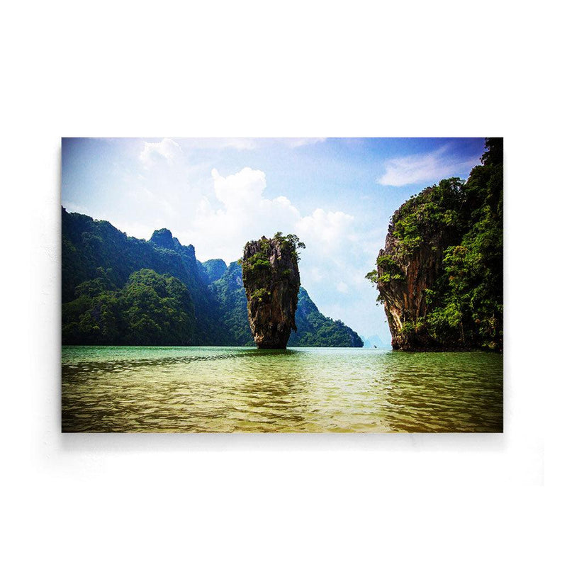 Jungle water gebergte poster