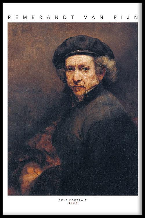 Rembrandt van rijn poster