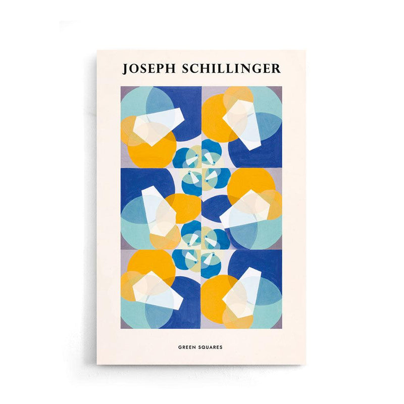 Schillinger - Green Squares - Walljar