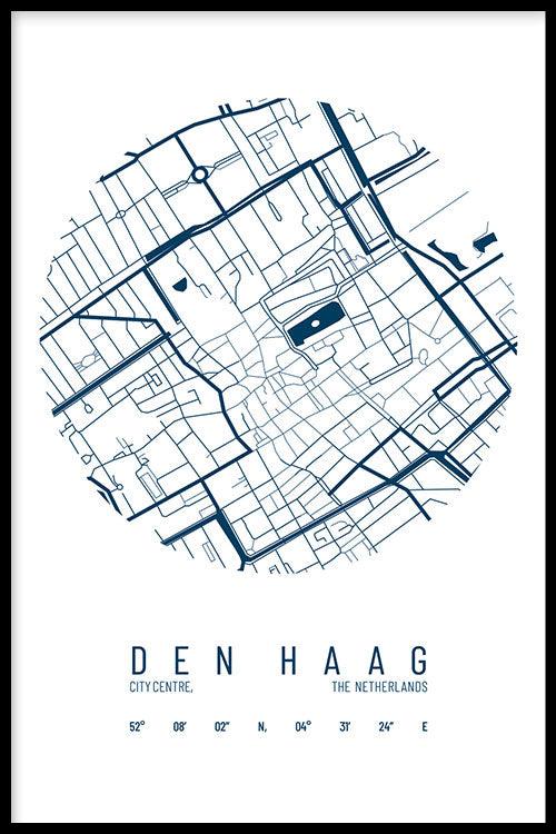 Stadskaart Den Haag