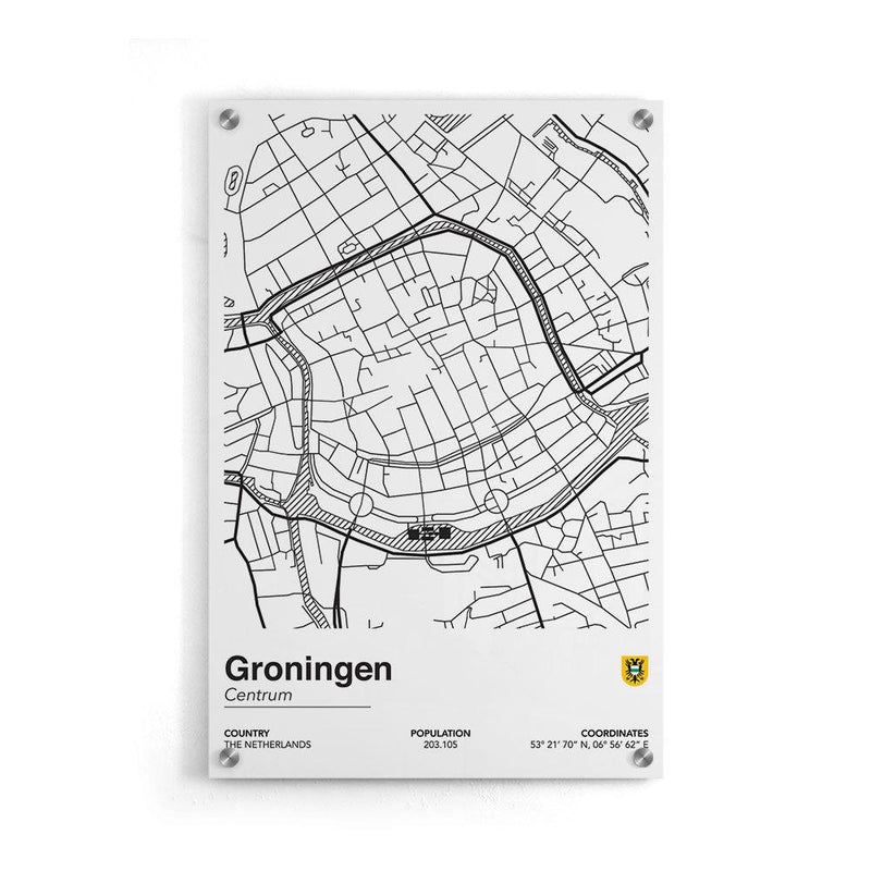 Stadskaart Groningen